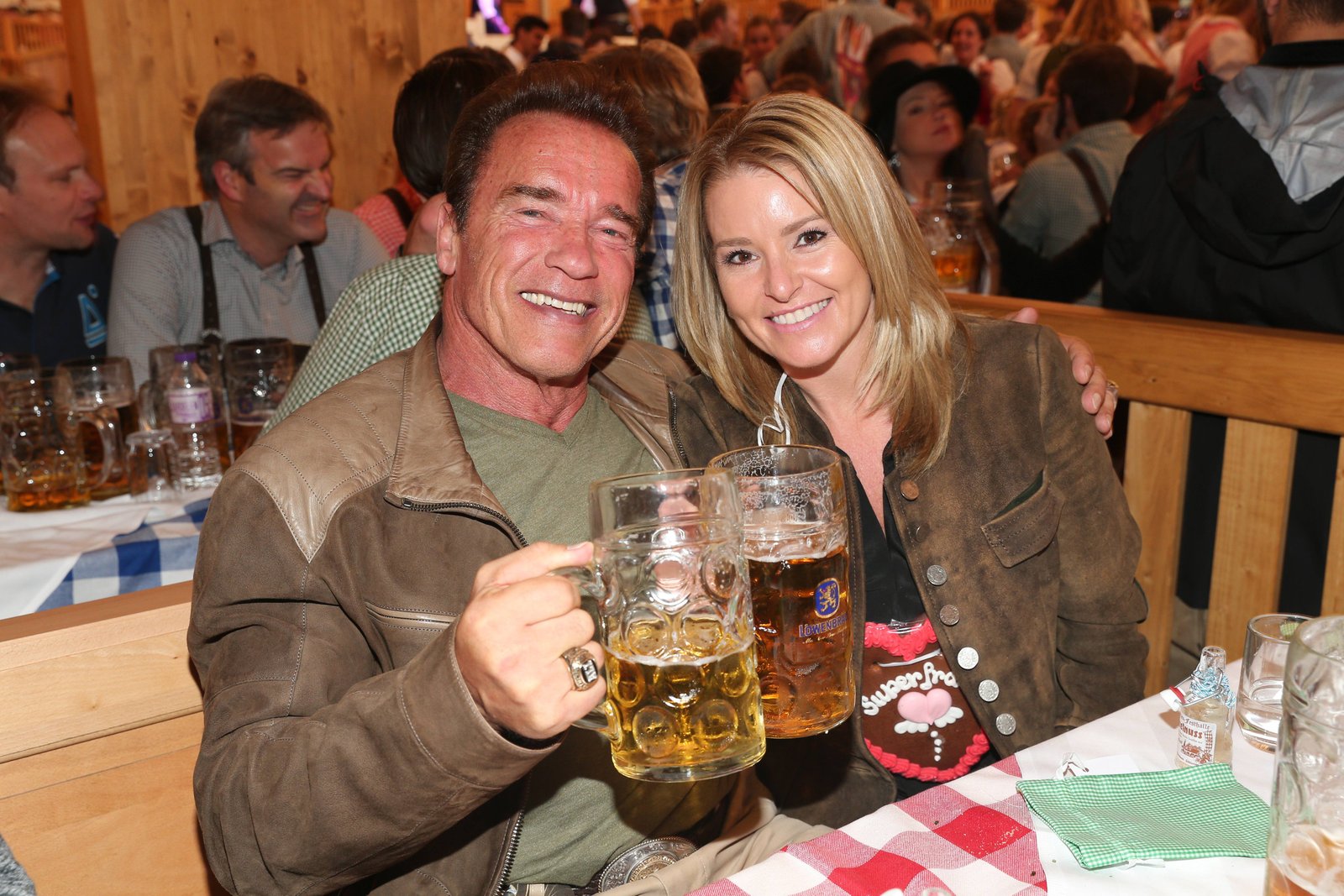 1790771983 194 Arnold Schwarzenegger Spotted on a Rare Date Night with His