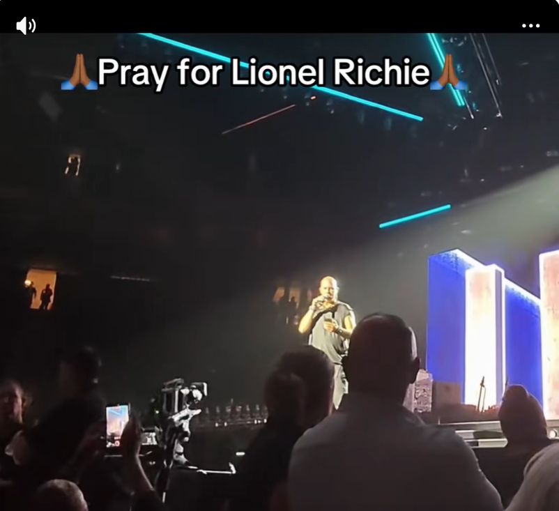 Lionel Richie, 77, Rushed to Hospital During Concert, Fans Share