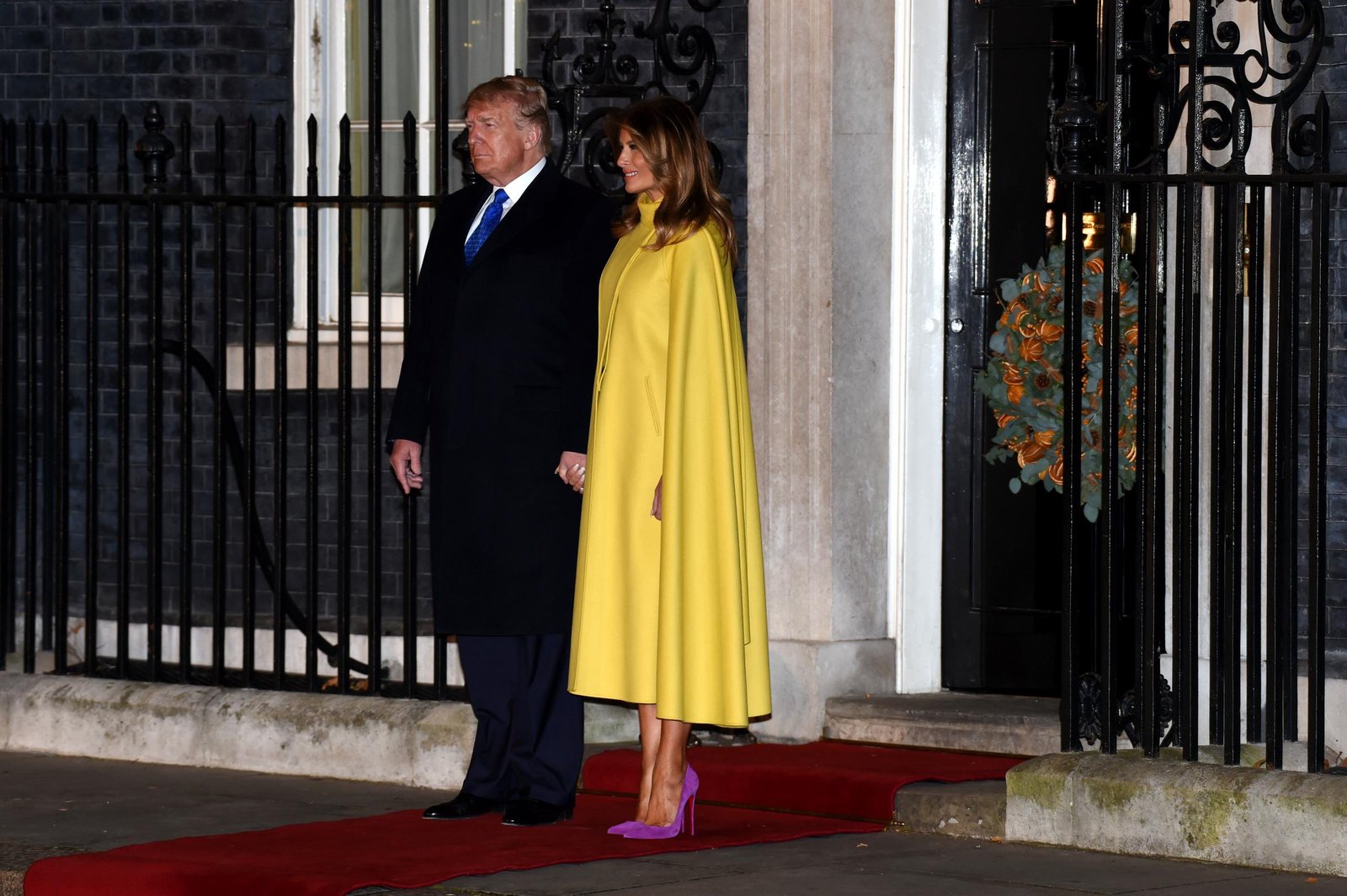 Melania Trump s Election Day Outfit: A Pale Blue Blouse, Beige