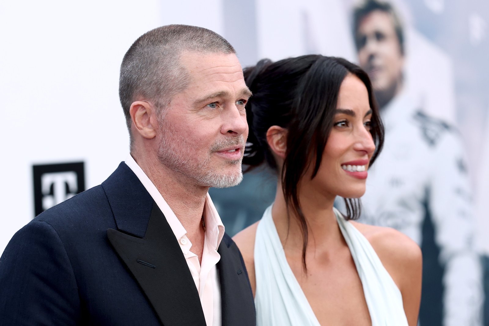 Brad Pitt and Ines de Ramon Shine at the Mercedes-AMG Premiere — See the Photos! 1 Brad Pitt and Ines de Ramon Shine at the Mercedes AMG