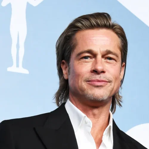 Brad Pitt and Ines de Ramon Shine at the Mercedes-AMG Premiere — See the Photos!