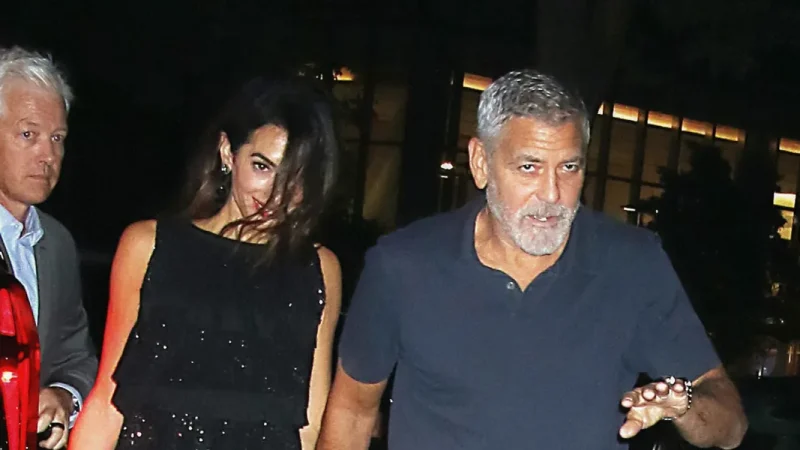 George and Amal Clooney Share Heartfelt Message as They Leave