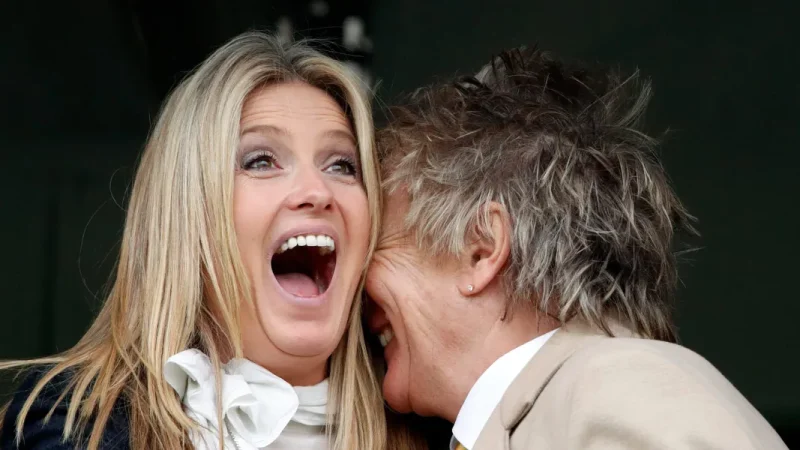 Penny Lancaster Shares Emotional Photo with Rod Stewart Following Health Announcement, Revealing the Meaning Behind Her Song Choice